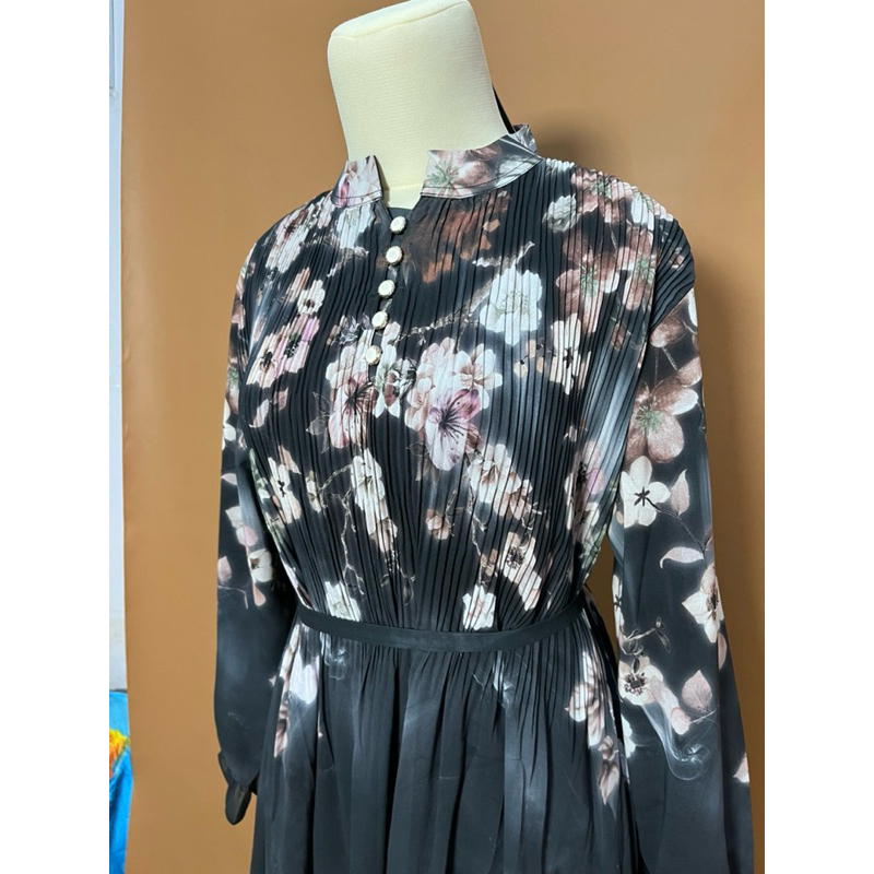 gamis bunga ceruty