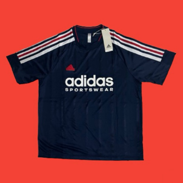 ADIDAS SPORT TEE ORIGINAL 100% / ADIDAS TRAINING TEE SHIRT BLOKCORE ORIGINAL 100%