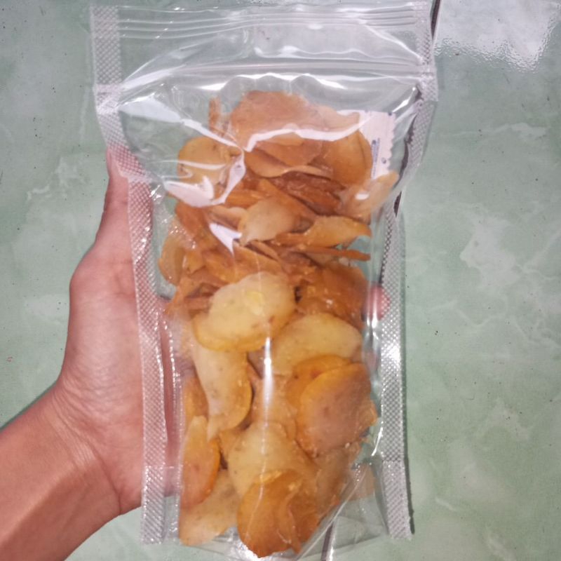 

Kerupuk mentah kerupuk seblak mentah Kerupuk Ubi Kuning Mentah 100 gr