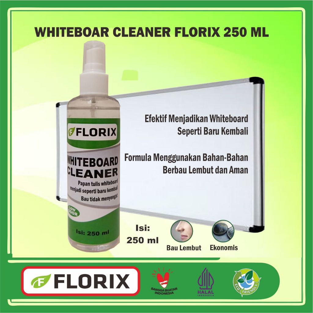 

Whiteboard Cleaner/Pembersih Papan Tulis "Florix" 250 ml