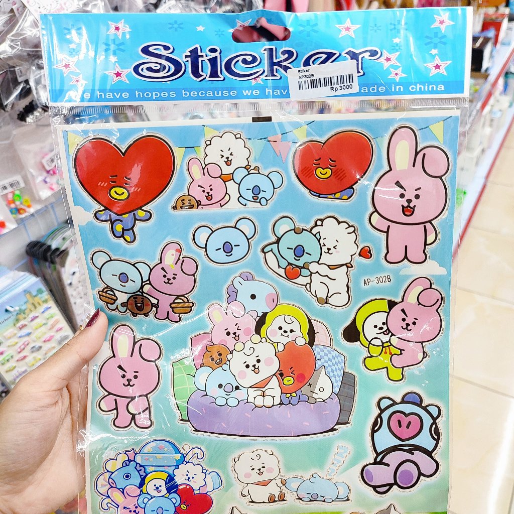 

Stiker Tempel Motif BTS Lucu Stiker Lucu Stiker Murah Harga Grosir Bisa COD