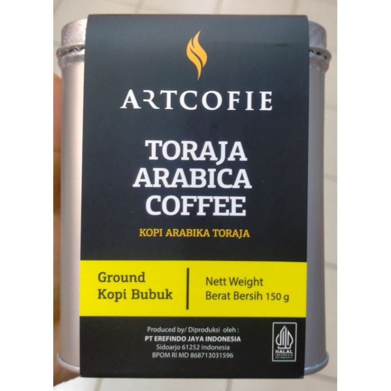 

ARTCOFIE TORAJA ARABICA COFFEE 150g / KOPI ARABIKA TORAJA