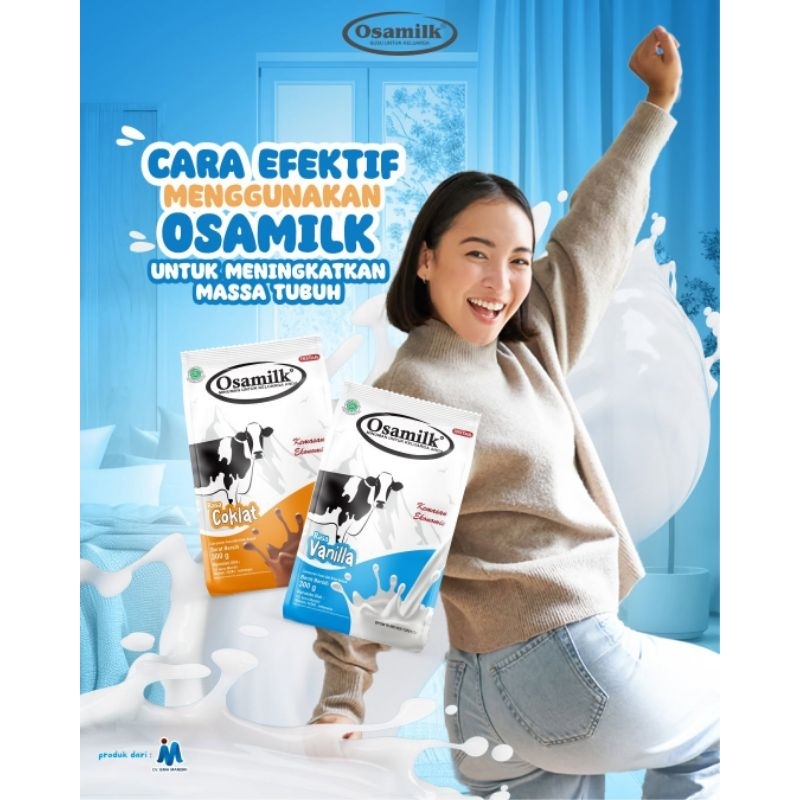 

[ GROSIR & ECER ] OSAMILK SUSU PENGGEMUK BADAN / SUSU BUBUK SAPI ORI 100%