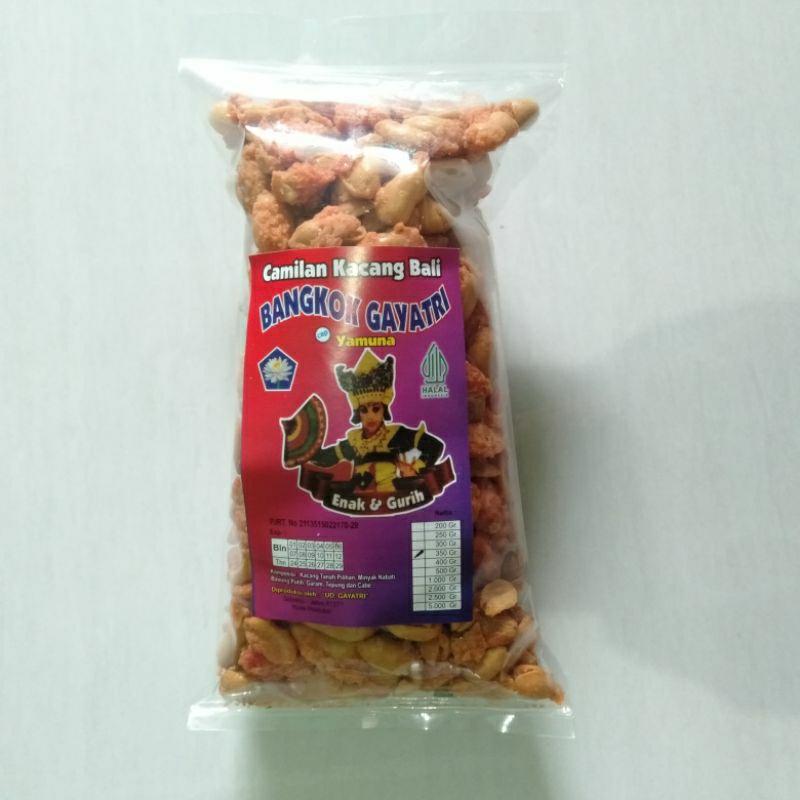 

Kacang bali Bangkok Gayatri pedas 350 gr "Fresh Stock