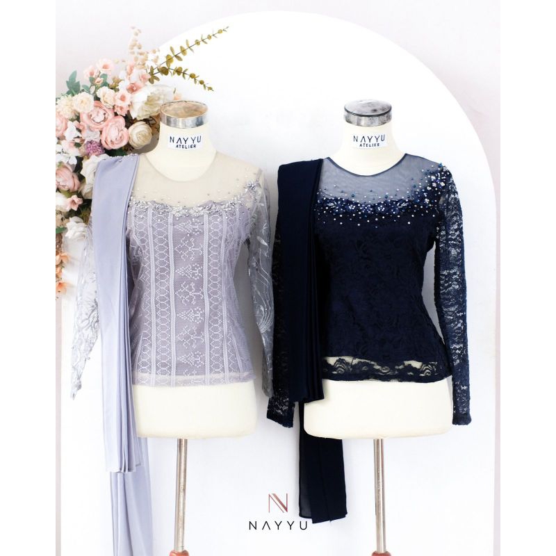 Atasan Kebaya Brokat Payet