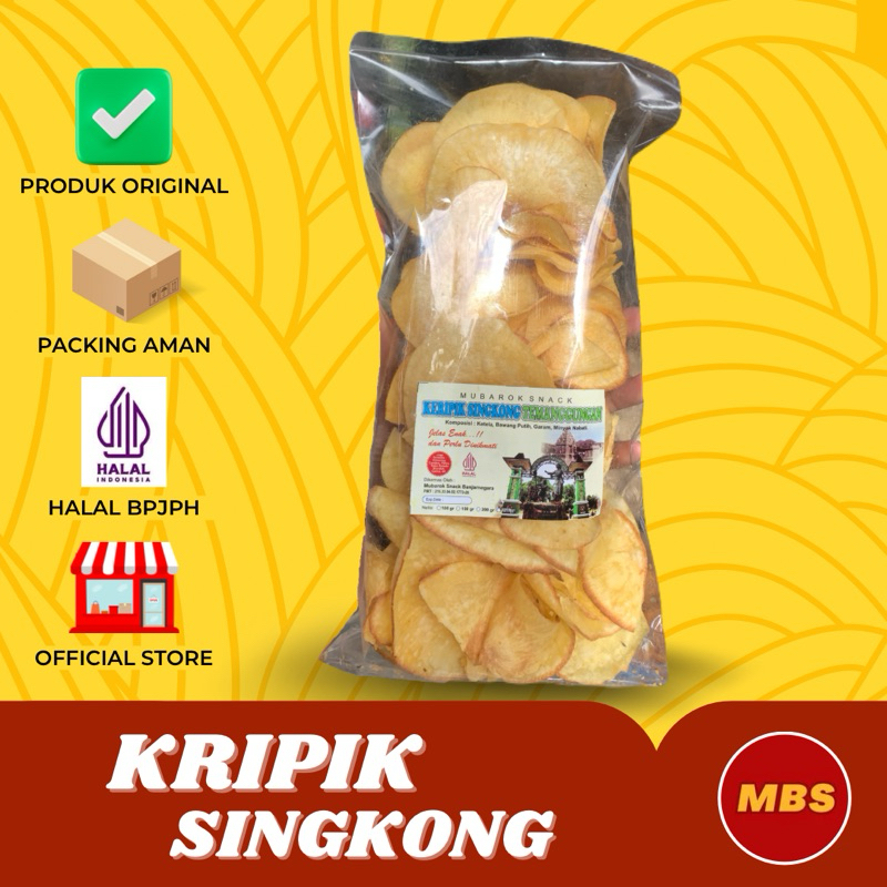 

KRIPIK SINGKONG GURIH RENYAH - MUBAROK SNACK