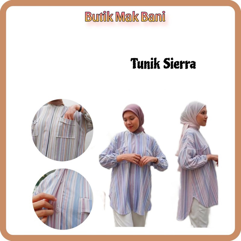 MB || TUNIK SIERRA // SIERRA CANDY STRIPE TUNIK // TUNIK JUMBO SIERRA