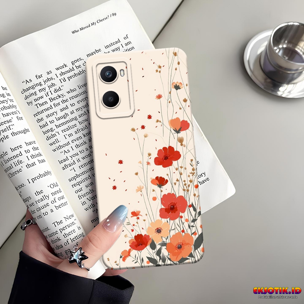 Case Oppo A96 - Casing Oppo A96 - Fashion Case - Silikon Oppo A96 - Motif Keren Dan Lucu - Softcase 