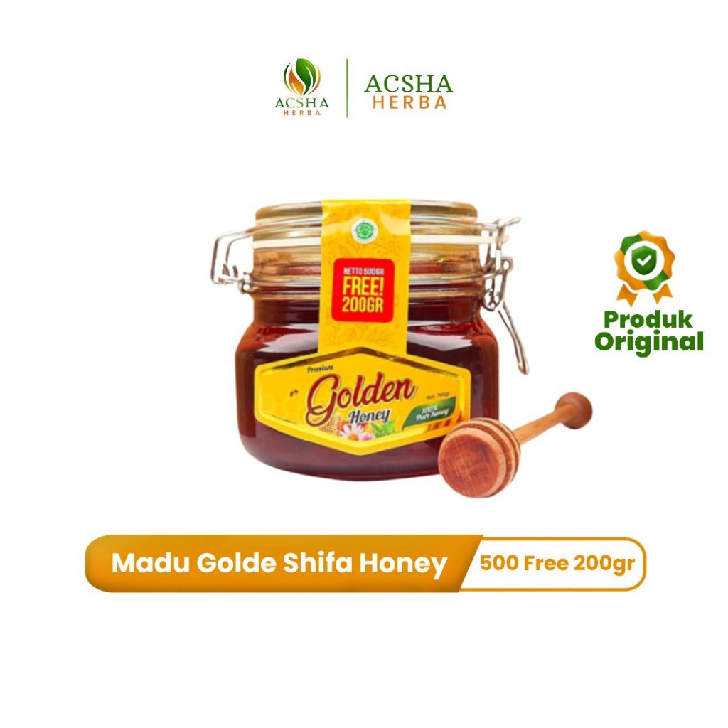 

Golden Honey - Madu Murni 500 + 200gr