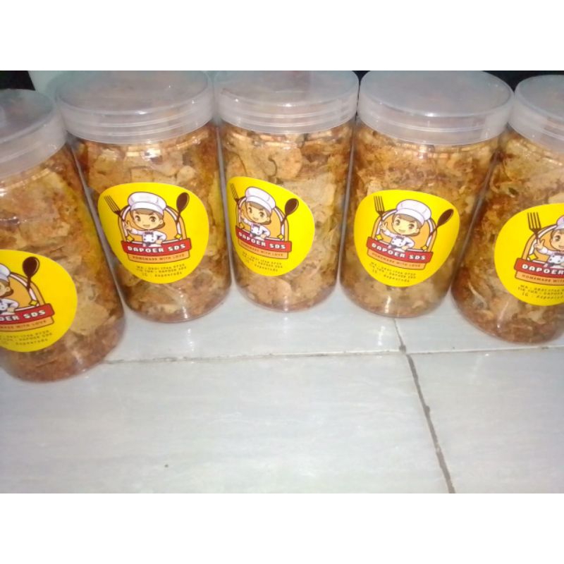 

Basreng Kacang Pedas Daun Jeruk