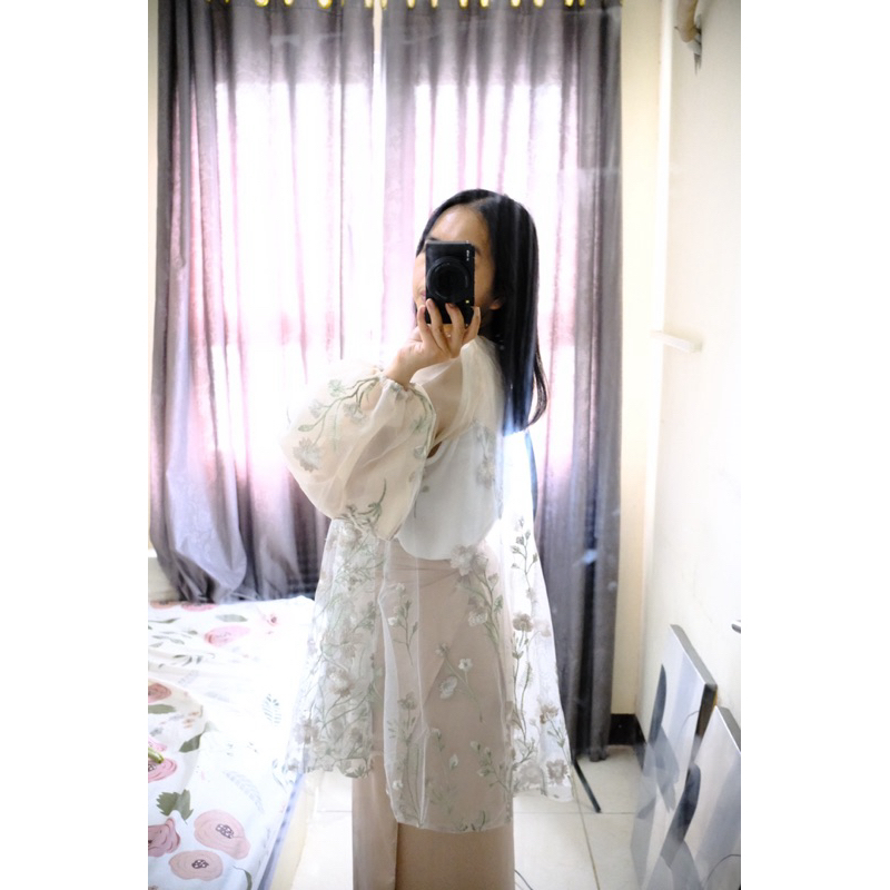Jasmine lace outer | vest brokat premium