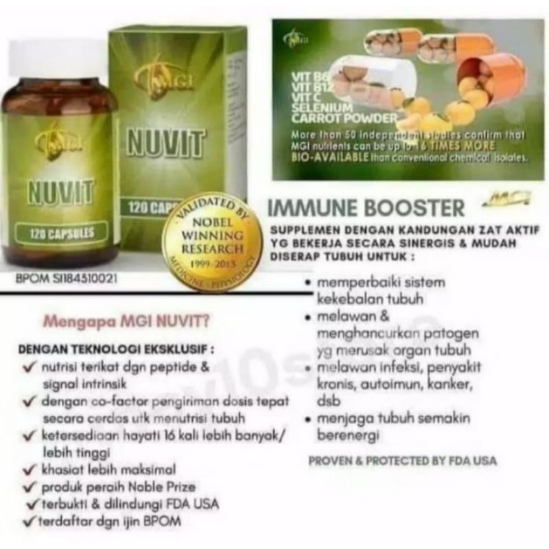 NUVIT ORIGINAL MCI 120 KAPSUL ED 2026