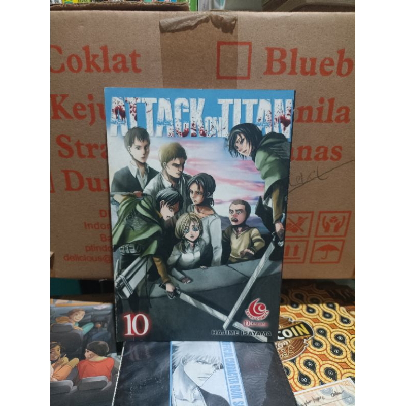 Komik attack on Titan 10 / komik attack on Titan vol 10