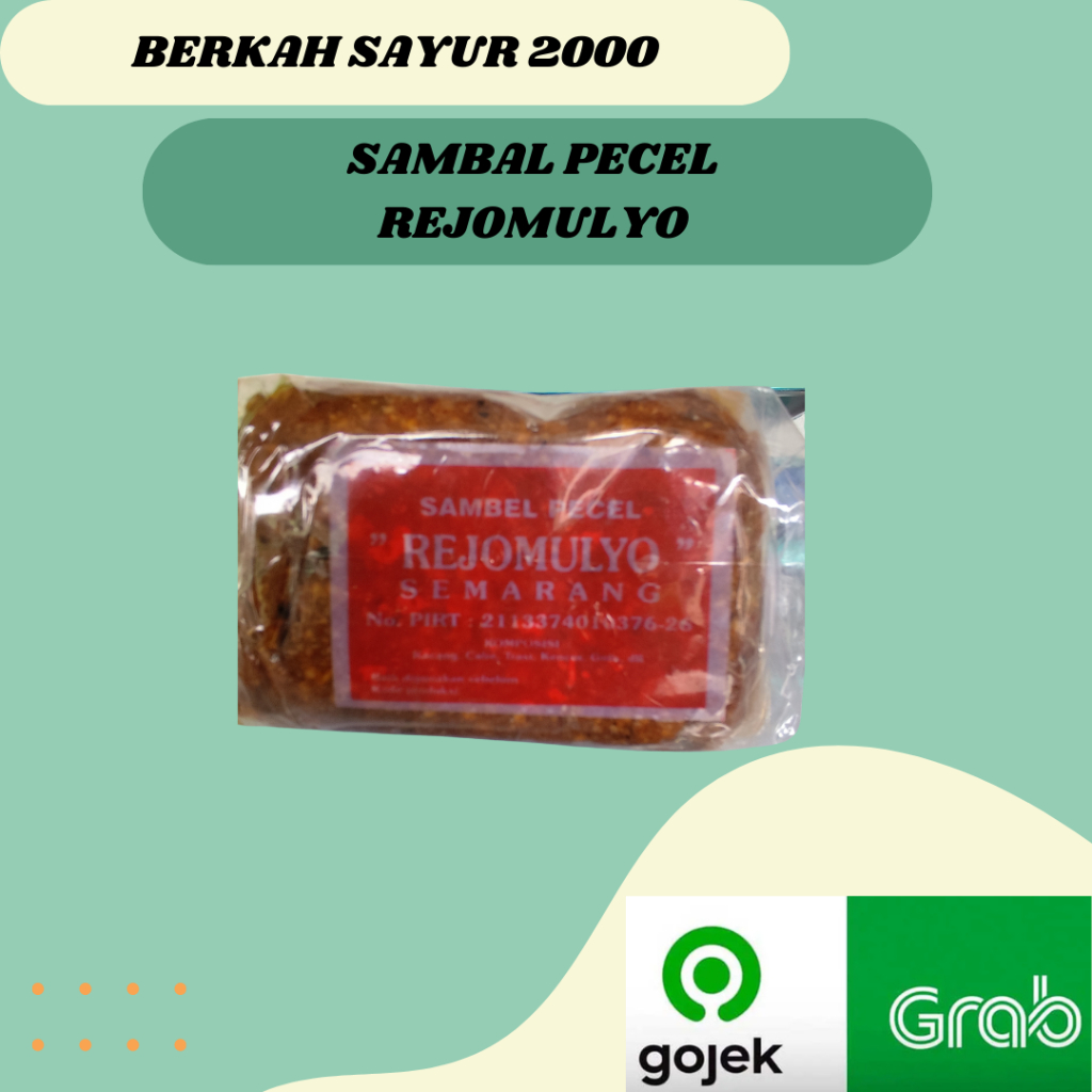 

SAMBAL PECEL REJOMULYO TERNEK N0 1