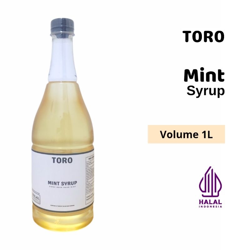 

TORO Mint Syrup 1 Liter ( Sirup Rasa Daun Mint )