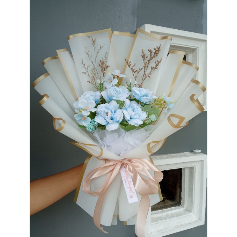 

PINKIES BOUQUET - buket bunga artificial - buket wisuda