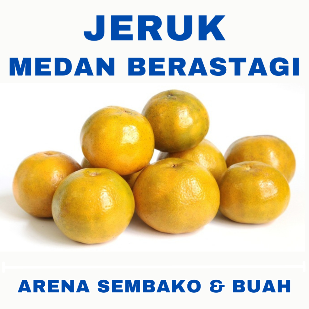 

(BISA COD) PROMOO JERUK MEDAN 1KG ARENA BUAH CIKARANG