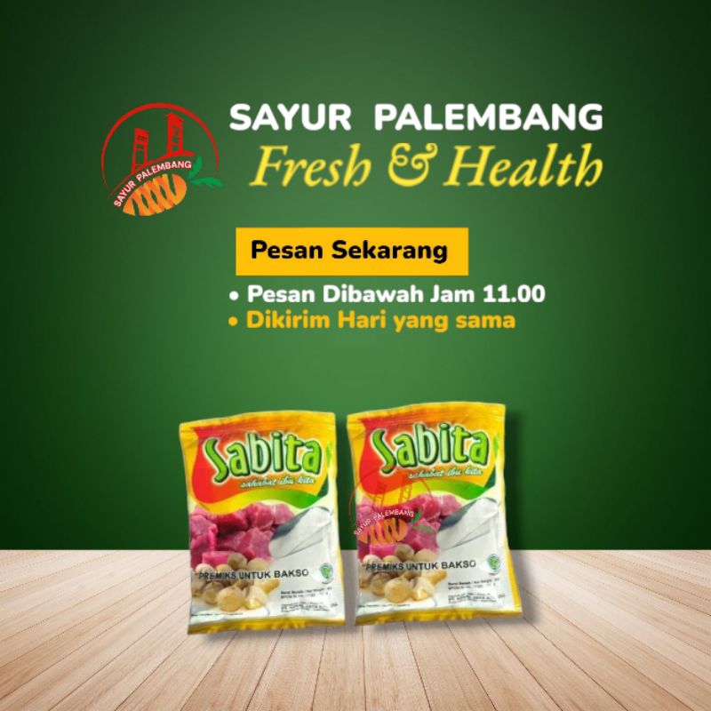 

SABITA tepung pengenyal bakso 35 gram - Sayur Palembang