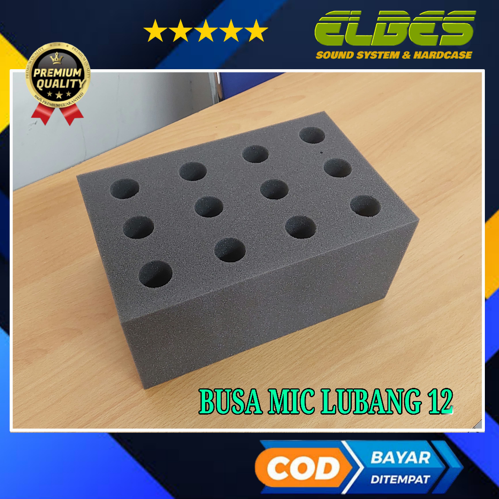 SPON BUSA UNTUK HARDCASE MIC LUBANG 12