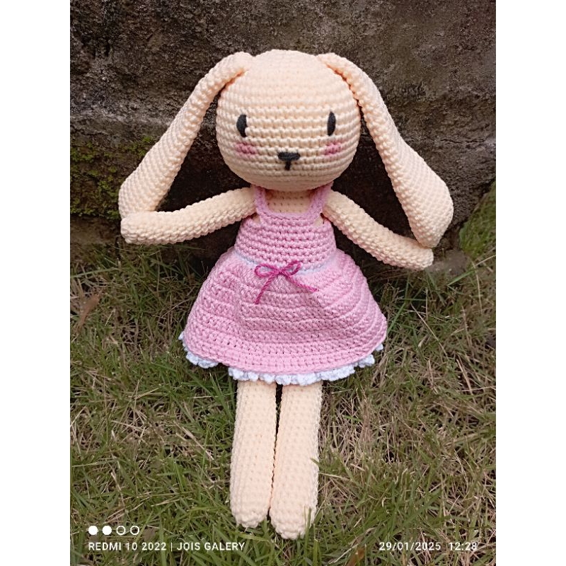 BUNNY || Boneka rajut || Boneka kelinci || boneka bunny