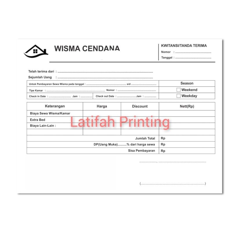 

Nota Penginapan Hvs