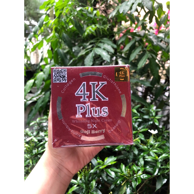 4K Plus Goji Berry Whitening Night Cream