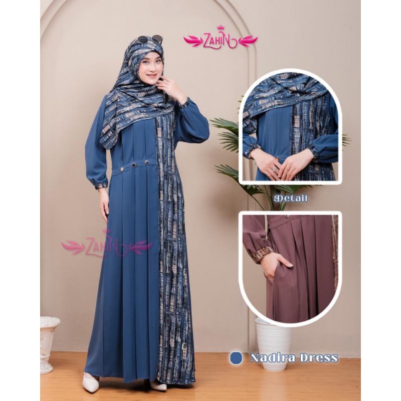 GAMIS SET NADIRA ORIGINAL ZAHIN