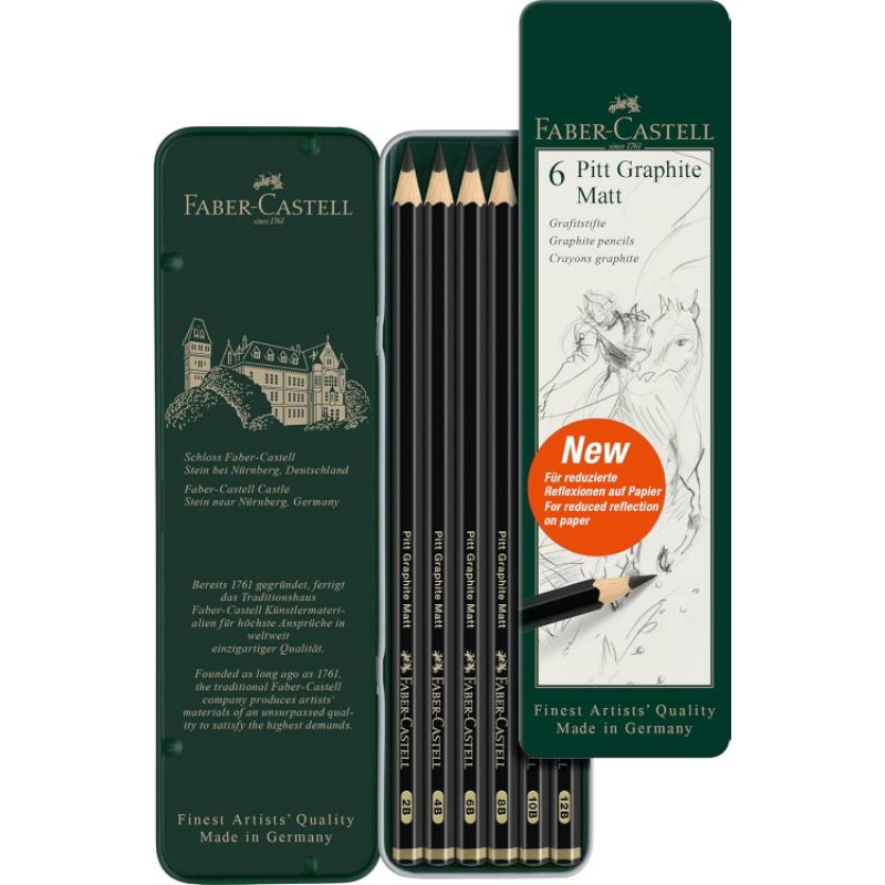 

Pensil 2B Faber Castell isi 12pcs