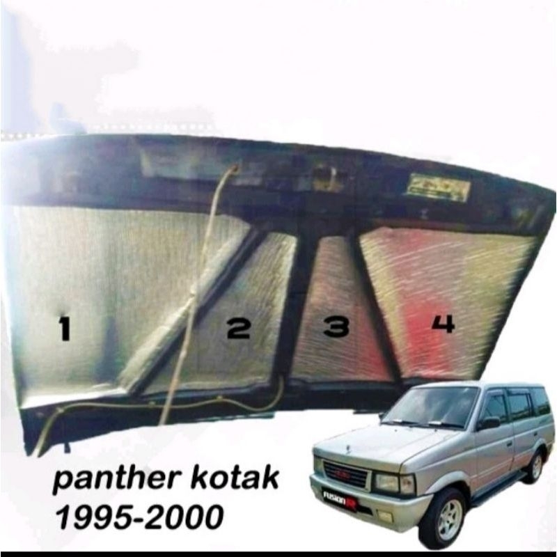 peredam panas cap mesin mobil panther kotak 1995-2000