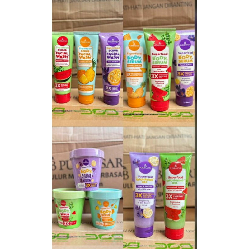 Paket Grosir-Purbasari Superfood Body Serum 180 ml