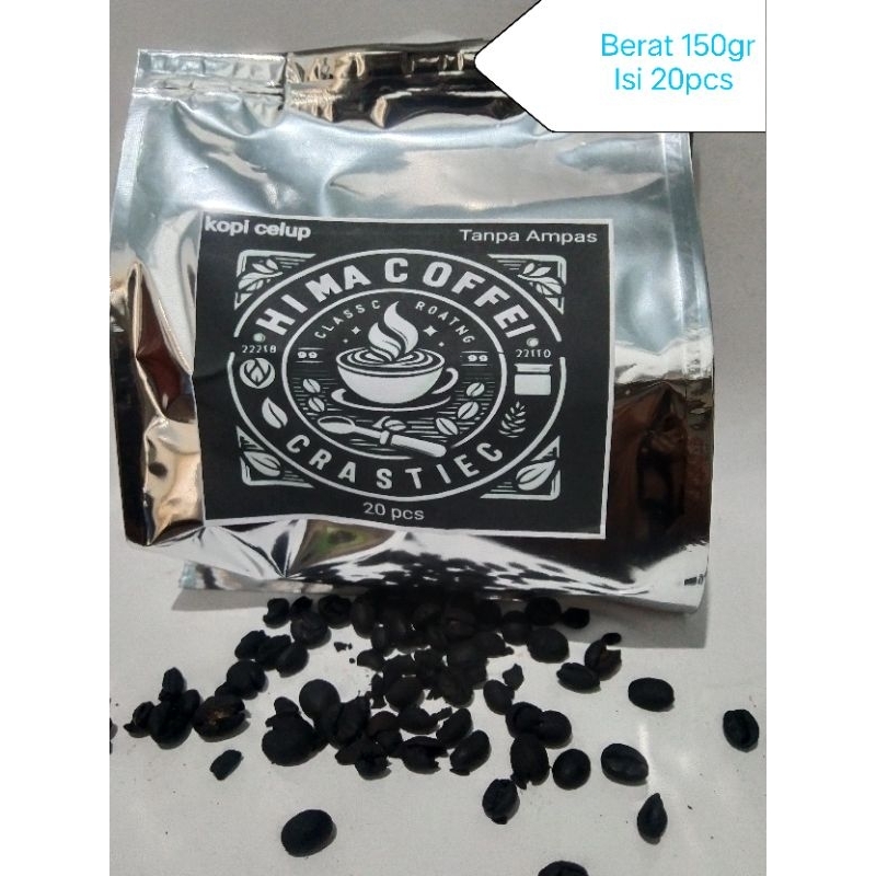

Kopi Celup Tanpa Ampas Robusta Classic Isi 20pcs