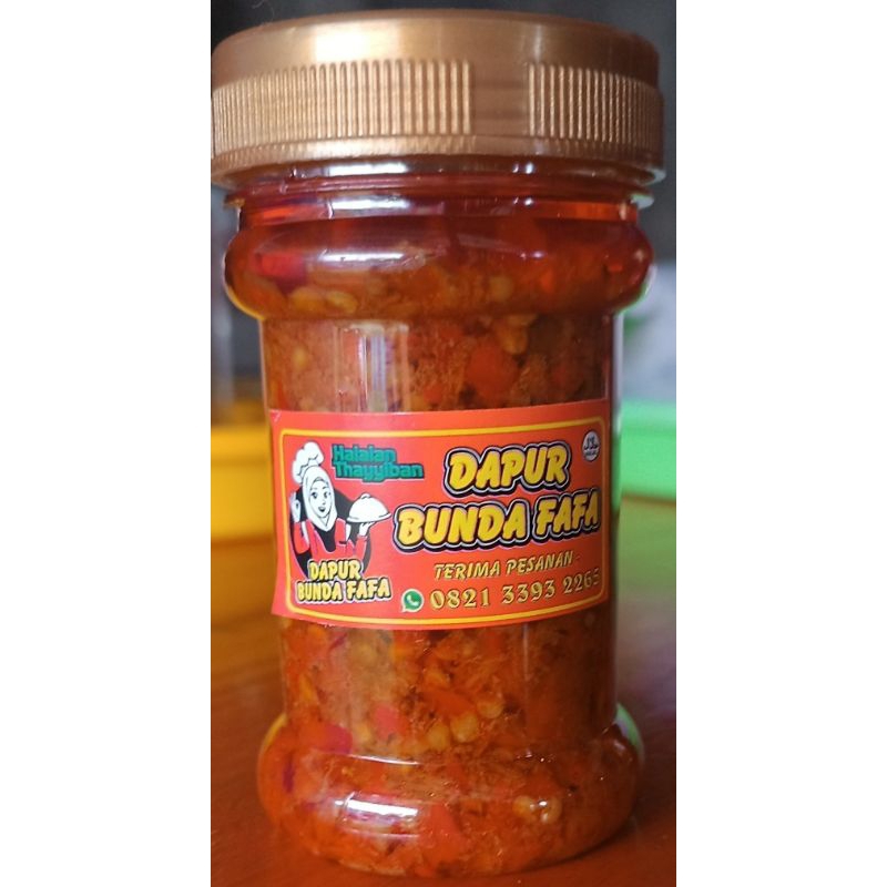 

Sambal Dapur Bunda Fafa