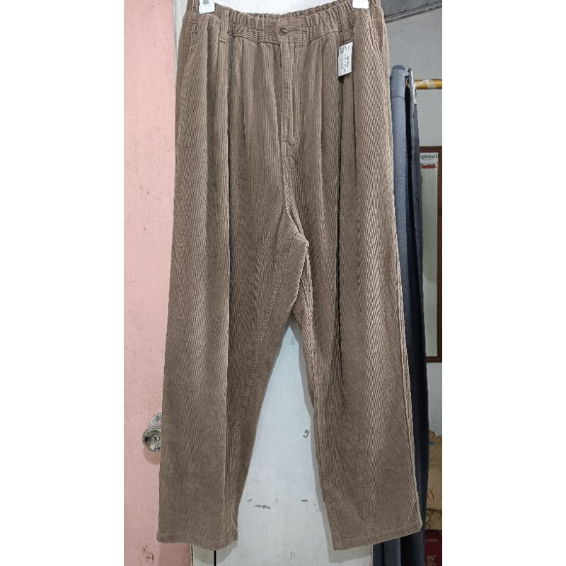 CELANA PANJANG CORDUROY COKLAT