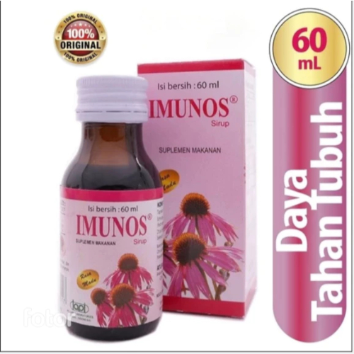 

Imunos Sirup Anak, Imunos Syrup Multivitamin Anak isi 60 ml, Imunos Plus, Imunos Plus Suplemen Anak