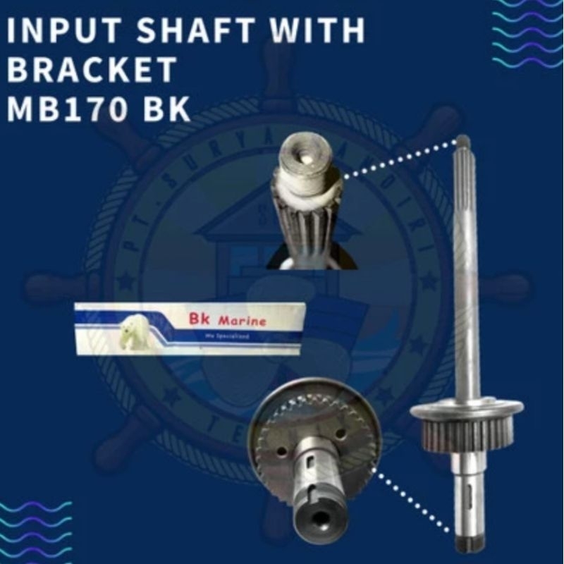 As Maju + Bracket GearBox MB170