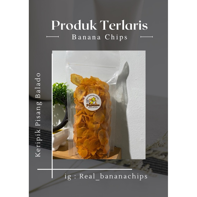 

Keripik Pisang Balado | Jagung Manis | Asin ( Original )