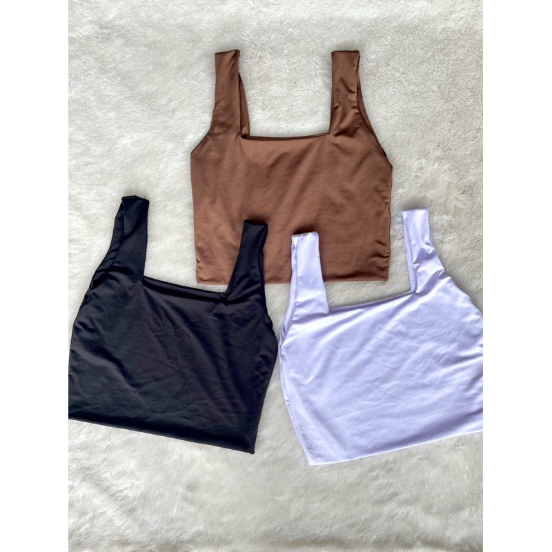 TOP SQUARE| CROP TOP | TANKTOP