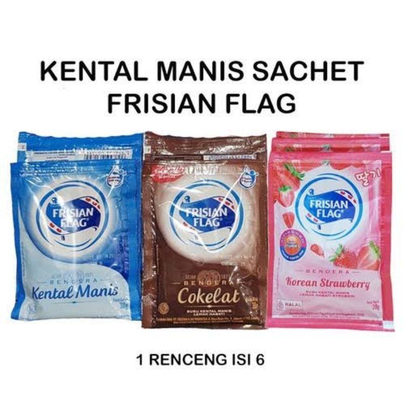 

Susu Kental Manis Frisian Flag Sachet 40 gr