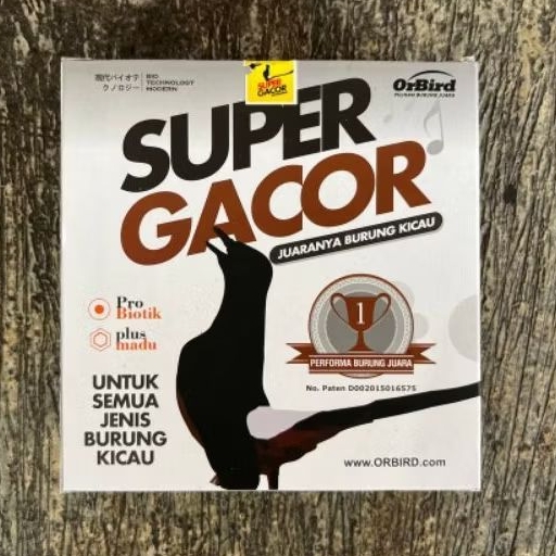 SUPER GACOR ORBIRD ORIGINAL VITAMIN BURUNG GACOR PENGGACOR BURUNG MURAI CENDET CUCAK IJO DLL VITAMIN