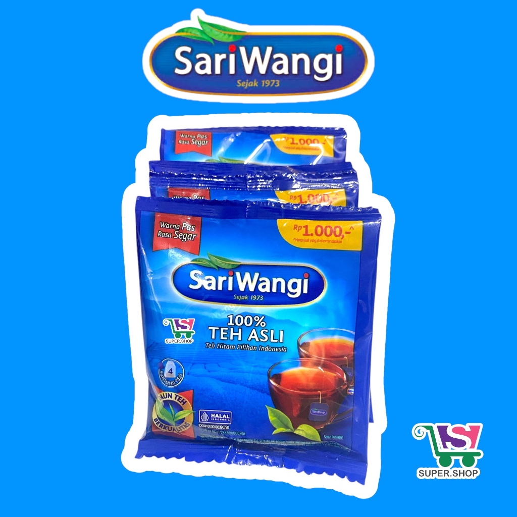 

Sariwangi Teh Asli Celup Renceng (isi 6 sachet)