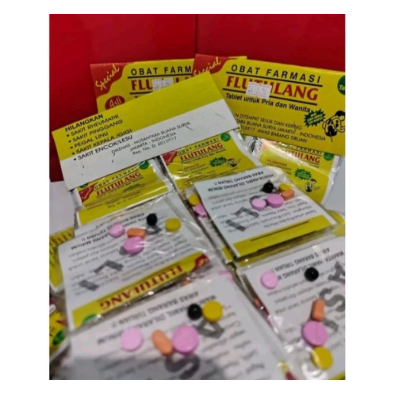 Obat Farmasi Flu tulang Tablet untuk Pria dan Wanita