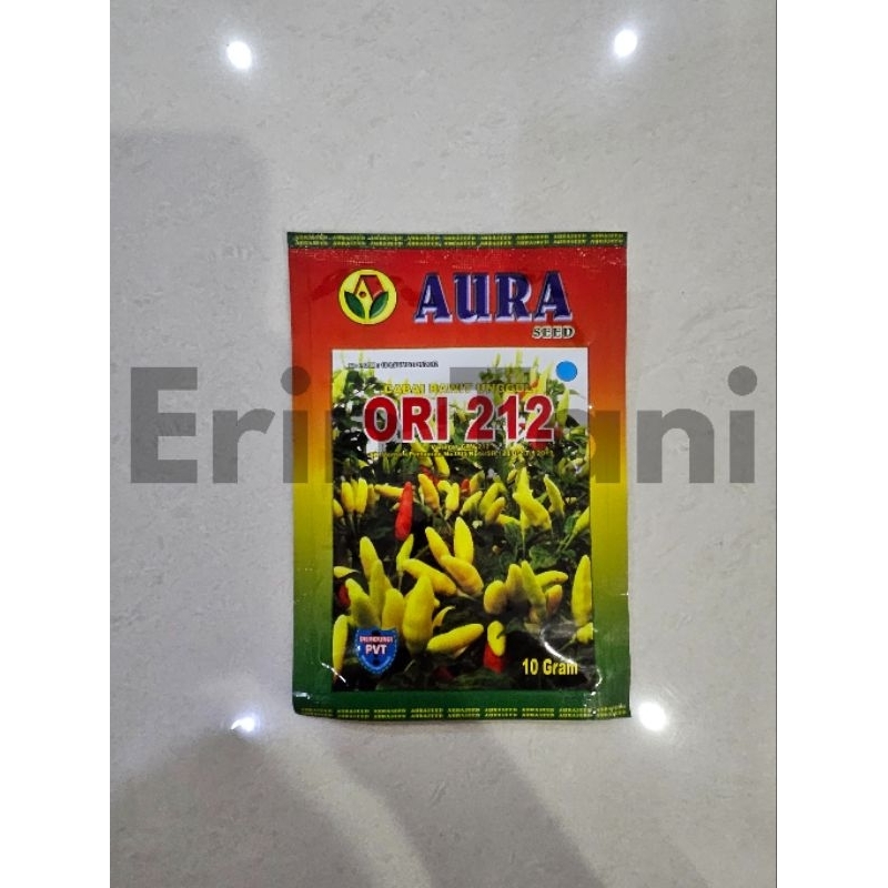 Benih cabe rawit ORI 212 10 gram cabai rawet putih ORI212 dari aura seed