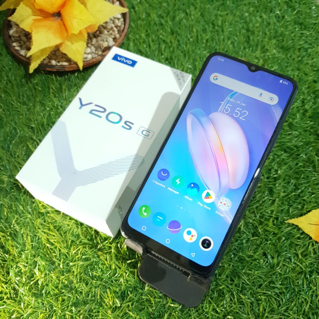 VIVO Y20S G / Y20SG / Y20 SG SECOND 4/128GB HP SECOND HP SEKEN HP BEKAS HP MURAH