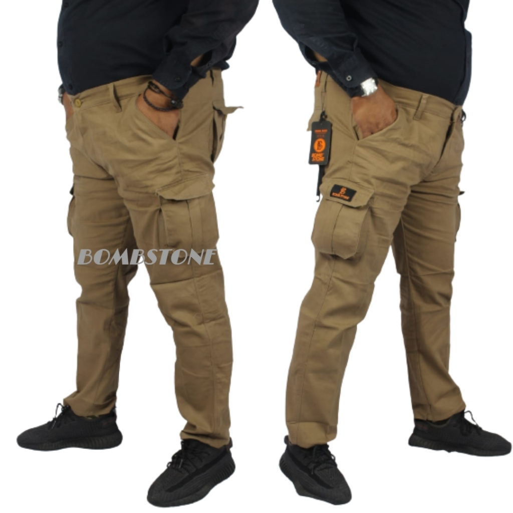 TZM STORE BANDUNG - CARGO/PDL CELANA JUMBO BIG/SIZE 27-50 || CELANA PANJANG PRIA CARGO [COD]