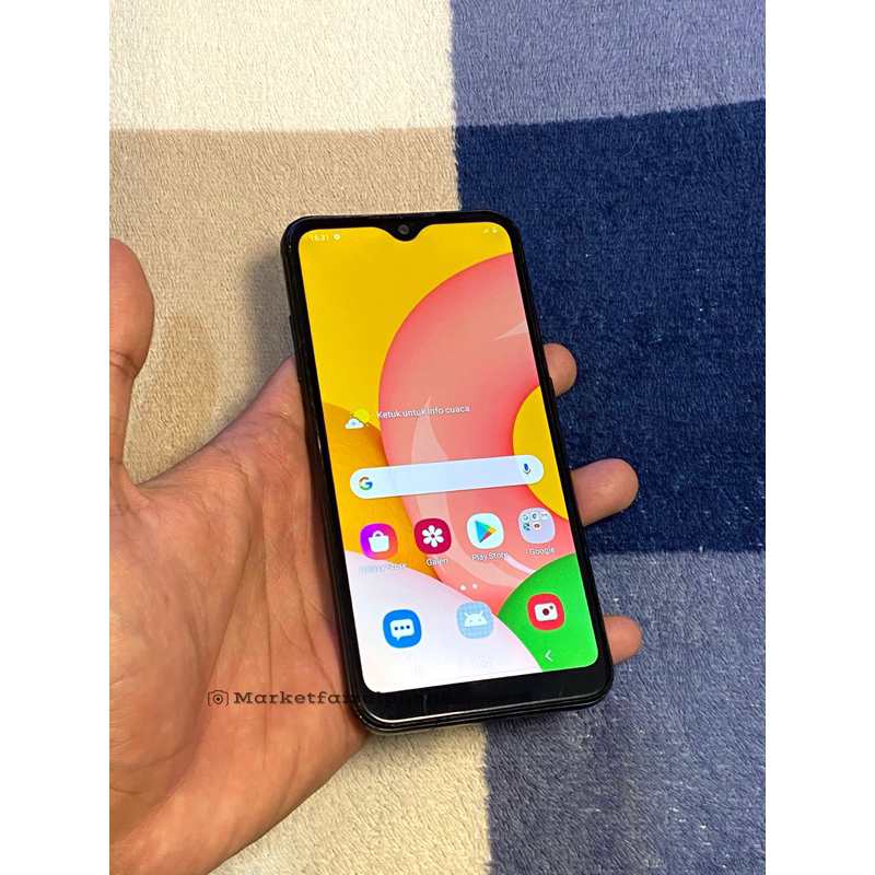 SAMSUNG GALAXY A01 BIG 2/16 4G LTE HANDPHONE ANDROID SECOND MURAH