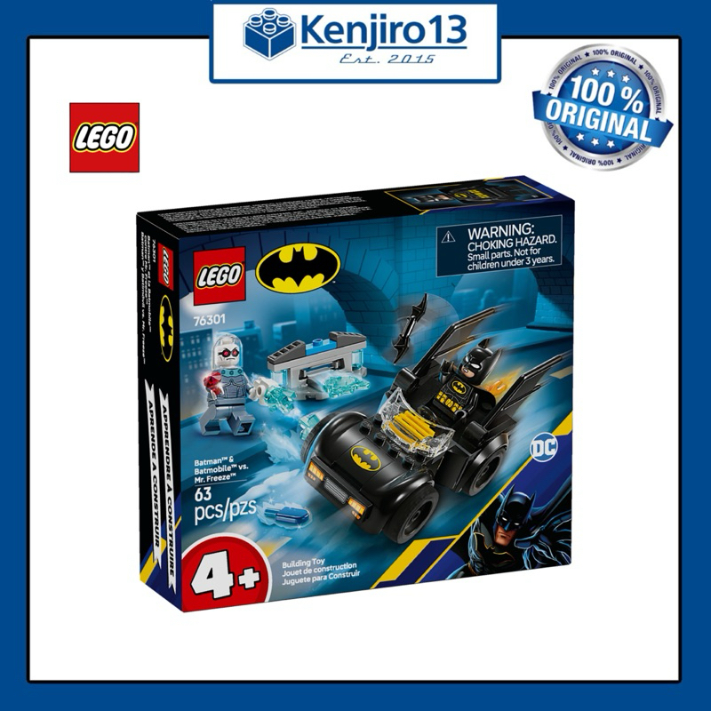 Lego SuperHeroes 76301 Batman & Batmobile vs. Mr. Freeze