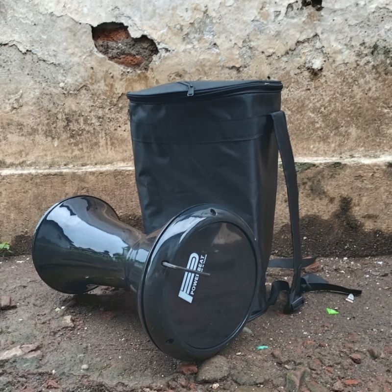 DARBUKA POLOS HITAM GILAP 8 INC MURAH MERIAH