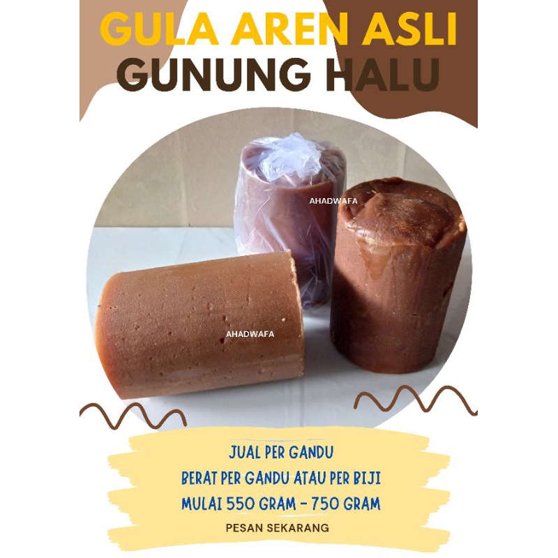 

Gula Aren / Gula Kawung / Gula Merah Asli