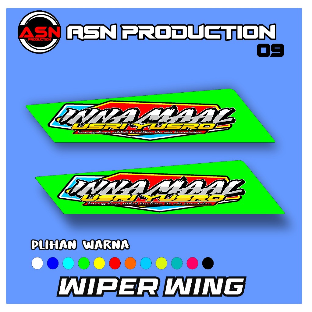 Flowbeeshop Wiper Wing Variasi Untuk Mobil Pick Up Variasi Wiper Grandmax,L300