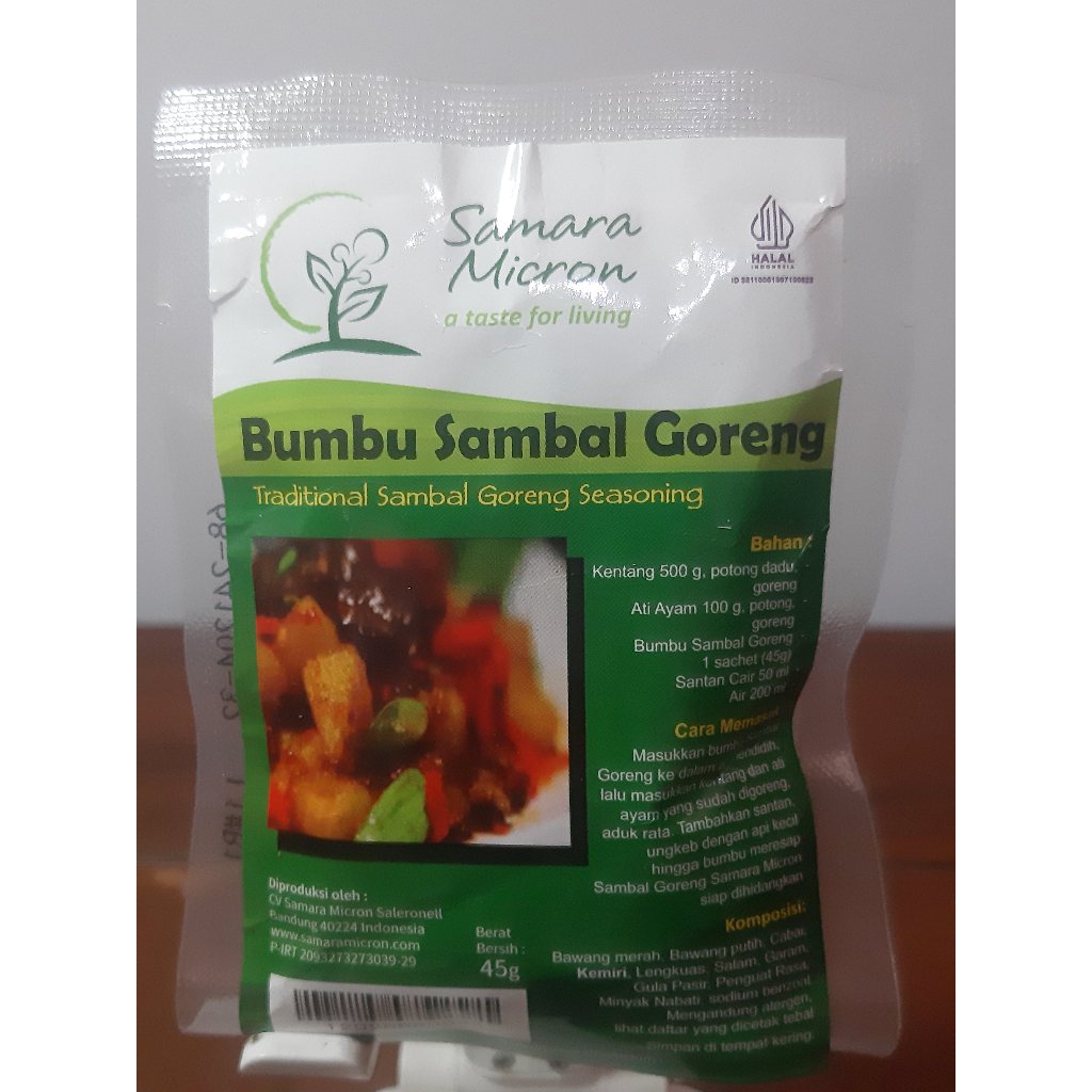 

Bumbu Sambal Goreng